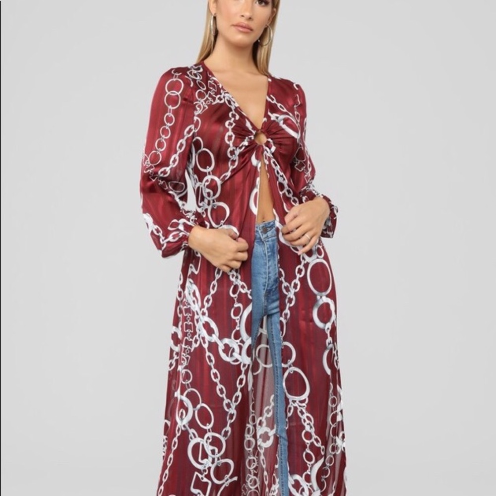 Red Fashion Nova Cant Read Me Tunic